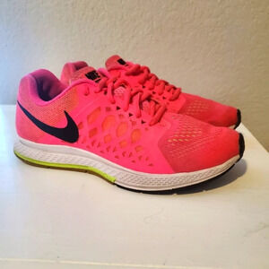 Nike Zoom Pegasus 31 Hot Pink Running Shoes Sneakers Size 7.5 Women's